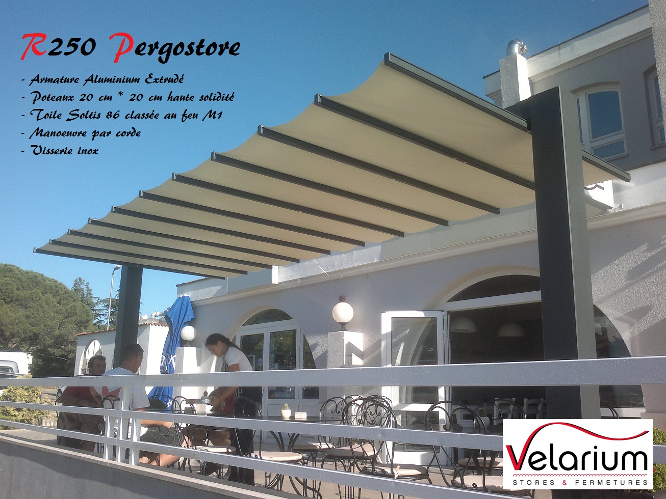 pergolas électriques